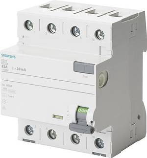 40A Siemens FI-Schutzschalter 5SM1 344-6 niedrige Bauform 0,03A